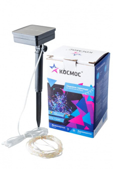 Светильник КОСМОС KOC_SOL196 с гирляндой, мультиколор, 7м от магазина РЭССИ