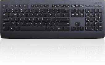 Клавиатура + мышь Lenovo Combo 4X30H56821 клав:черный мышь:черный USB беспроводная от магазина РЭССИ