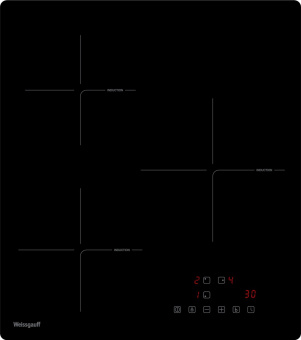 Индукционная варочная поверхность Weissgauff HI 430 BA Cross черный от магазина РЭССИ