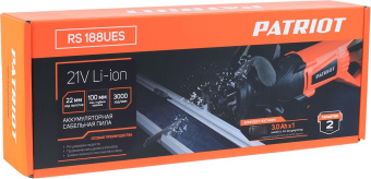 Сабельная пила Patriot RS 188UES аккум. 3000ход/мин (110301880) от магазина РЭССИ