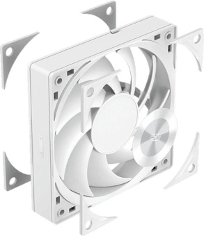 Вентилятор для корпуса PcCooler F5 R120 120х120x25 белый 4-pin (F5R120-WHNT1-GL) Ret от магазина РЭССИ