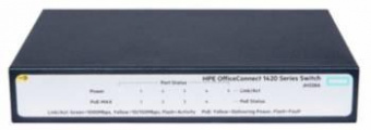 Коммутатор HPE OfficeConnect 1420 JH328A 5G 5PoE+ 32W неуправляемый от магазина РЭССИ