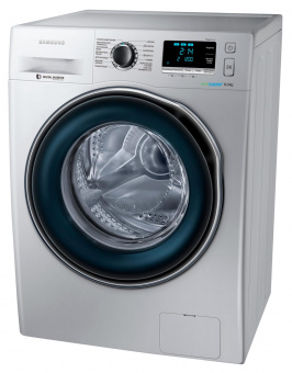 Стиральная машина Samsung WW80J6210CS/LD класс: A загр.фронтальная макс.:8кг серебристый от магазина РЭССИ