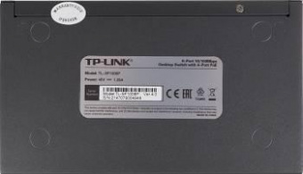 Коммутатор TP-Link TL-SF1008P 8x100Mb 4PoE 57W неуправляемый от магазина РЭССИ