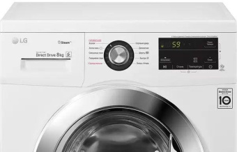 Стиральная машина LG F4J3TS2W класс: A+++ загр.фронтальная макс.:8кг белый от магазина РЭССИ
