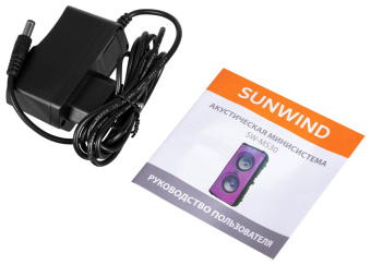 Минисистема SunWind SW-MS30 черный 60Вт FM USB BT SD/MMC от магазина РЭССИ