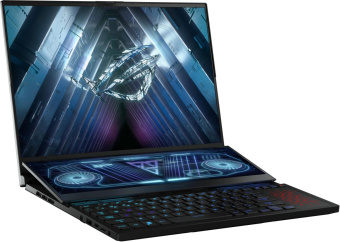 Ноутбук Asus ROG Zephyrus Duo GX650PY-NM083W Ryzen 9 7945HX 32Gb SSD2Tb NVIDIA GeForce RTX4090 16Gb 16" IPS WQXGA (2560x1600) Windows 11 Home black WiFi BT (90NR0BI1-M004V0) от магазина РЭССИ