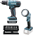 Дрель-шуруповерт Makita DF347DWLX1 аккум. патрон:быстрозажимной (кейс в комплекте) от магазина РЭССИ