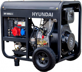 Генератор Hyundai DHY 8000LE-3 6.5кВт от магазина РЭССИ