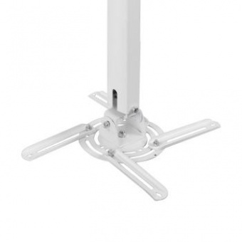 Кронштейн для проектора Buro PR05-W белый макс.13.6кг потолочный поворот и наклон от магазина РЭССИ