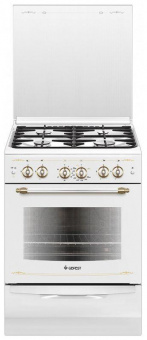 Плита Газовая Gefest ПГ 6100-02 0181 белый реш.чугун от магазина РЭССИ