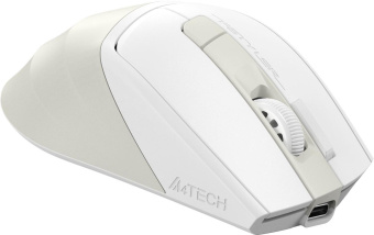 Мышь A4Tech Fstyler FG45CS Air бежевый оптическая (2000dpi) silent беспроводная USB для ноутбука (7but) от магазина РЭССИ