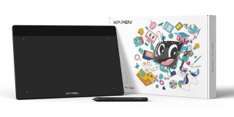 Графический планшет XPPen Deco Fun L USB голубой от магазина РЭССИ