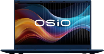Ноутбук Osio BaseLine B150i-005c N-series N100 8Gb SSD512Gb Intel UHD Graphics 15.6" IPS FHD (1920x1080) noOS blue WiFi BT Cam 5000mAh от магазина РЭССИ