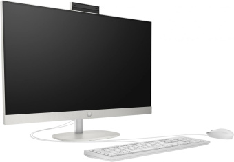 Моноблок HP 27-cr0002i 27" Full HD Touch i7 1355U (1.7) 16Gb SSD512Gb Iris Xe Free DOS GbitEth WiFi BT 90W клавиатура мышь Cam белый 1920x1080 от магазина РЭССИ