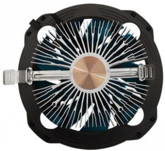 Устройство охлаждения(кулер) Aerocool BAS AUG Soc-AM4/1151/1200 4-pin 15-26dB Al+Cu 125W 361gr Ret от магазина РЭССИ