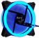 Картинка Вентилятор Aerocool Rev Blue 120x120mm 3-pin 15dB 153gr LED Ret от магазина РЭССИ Вентилятор Aerocool Rev Blue 120x120mm 3-pin 15dB 153gr LED Ret от магазина РЭССИ