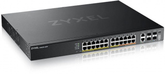 Коммутатор Zyxel NebulaFlex Pro XGS2220-30HP XGS2220-30HP-EU0101F 24x100Mb 24G 2x10G 4SFP 4SFP+ 26PoE 26PoE+ 400W управляемый от магазина РЭССИ