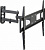 Кронштейн для телевизора Hama R1 118157 черный 37"-75" макс.30кг настенный поворотно-выдвижной и наклонный от магазина РЭССИ