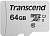 Флеш карта microSDXC 64Gb Class10 Transcend TS64GUSD300S w/o adapter от магазина РЭССИ