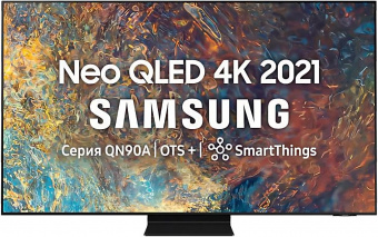 Телевизор QLED Samsung 85" QE85QN90BAUXCE Series 9 черный 4K Ultra HD 120Hz DVB-T DVB-T2 DVB-C DVB-S DVB-S2 USB WiFi Smart TV (RUS) от магазина РЭССИ