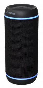 Колонка порт. Hyundai H-PAC380 черный 30W 1.0 BT/3.5Jack/USB 10м 6600mAh от магазина РЭССИ