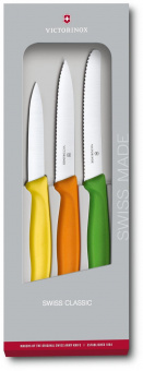 Набор ножей кухон. Victorinox Swiss Classic (6.7116.31G) компл.:3шт ассорти подар.коробка от магазина РЭССИ