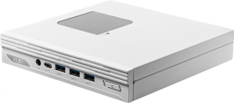 Неттоп MSI Pro DP10 12M-221RU i5 1235U (1.3) 16Gb SSD512Gb Iris Xe Windows 11 Professional 2.5xGbitEth WiFi BT 120W белый (9S6-B0A622-221) от магазина РЭССИ