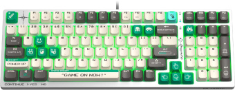Клавиатура A4Tech Bloody S98 Pixels Green механическая белый/бежевый USB for gamer LED (S98) от магазина РЭССИ