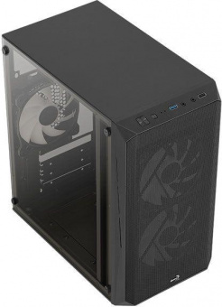 Корпус Aerocool CS-107-A-BK-v2 черный без БП mATX 1xUSB2.0 1xUSB3.0 audio от магазина РЭССИ