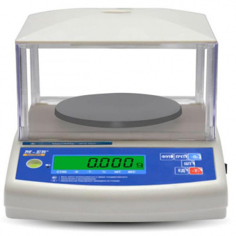 Весы лабораторные Mertech M-ER 122АCFJR-600.01 белый (3004) от магазина РЭССИ