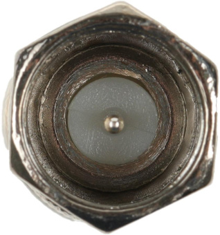 Адаптер антенный 4-620/2 Coax (f)/F-TV(m) серебристый (уп.:2шт) от магазина РЭССИ