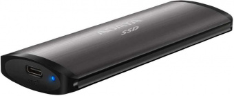 Накопитель SSD A-Data USB-C 256Gb ASE760-256GU32G2-CTI SE760 1.8" серый от магазина РЭССИ