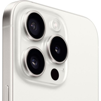 Смартфон Apple A3102 iPhone 15 Pro 128Gb белый титан моноблок 3G 4G 1Sim 6.1" 1179x2556 iOS 17 48Mpix 802.11 a/b/g/n/ac/ax NFC GPS GSM900/1800 TouchSc Protect от магазина РЭССИ