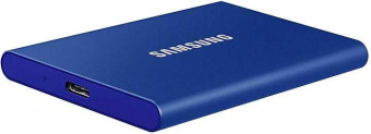 Накопитель SSD Samsung USB-C 1Tb MU-PC1T0H/WW T7 1.8" синий от магазина РЭССИ