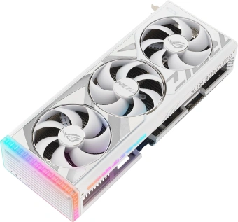 Видеокарта Asus PCI-E 4.0 ROG-STRIX-RTX4080S-16G-WHITE NVIDIA GeForce RTX 4080 Super 16Gb 256bit GDDR6X 2550/23000 HDMIx2 DPx3 HDCP Ret от магазина РЭССИ