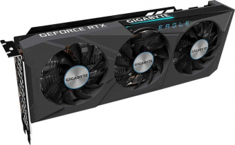 Видеокарта Gigabyte PCI-E 4.0 GV-N3070EAGLE-8GD 2.0 LHR NVIDIA GeForce RTX 3070 8192Mb 256 GDDR6 1725/14000 HDMIx2 DPx2 HDCP Ret от магазина РЭССИ