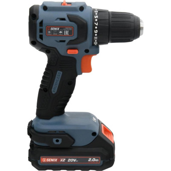 Аккумуляторная дрель-шуруповерт SENIX 2 АКБ 2 Ач ЗУ 2А кейс PDDX2-M3-EU от магазина РЭССИ