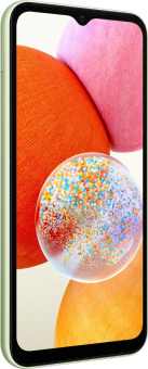 Смартфон Samsung SM-A145 Galaxy A14 128Gb 4Gb светло-зеленый моноблок 3G 4G 2Sim 6.6" 1080x2408 Android 13 50Mpix 802.11 a/b/g/n/ac GPS GSM900/1800 GSM1900 TouchSc microSD max1024Gb от магазина РЭССИ