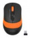 Мышь A4Tech Fstyler FG10 черный/оранжевый оптическая (2000dpi) беспроводная USB (4but) от магазина РЭССИ