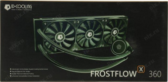Система водяного охлаждения ID-Cooling Frostflow X 360 Soc-AM5/AM4/1151/1200/2066/1700 4-pin 18-35dB Al+Cu 350W 1920gr Ret от магазина РЭССИ