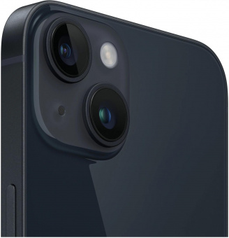 Смартфон Apple A2884 iPhone 14 256Gb 6Gb темная ночь моноблок 3G 4G 2Sim 6.1" 1170x2532 iOS 17 12Mpix 802.11 a/b/g/n/ac/ax NFC GPS GSM900/1800 TouchSc Protect от магазина РЭССИ