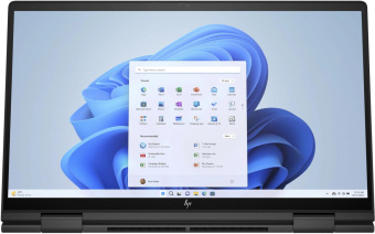 Ноутбук HP Envy x360 15-fh0012ci Ryzen 7 7730U 16Gb SSD1Tb AMD Radeon 15.6" OLED Touch FHD (1920x1080) Windows 11 Home black WiFi BT Cam (A1UW9EA) от магазина РЭССИ