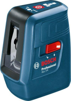 Нивелир лазерн. Bosch GLL 3 X Professional 2кл.лаз. 635нм цв.луч. красный (0601063CJ0) от магазина РЭССИ