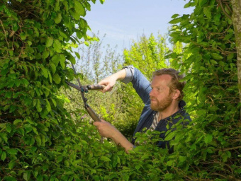 Ножницы для живой изгороди Gardena NatureCut черный/коричневый (12300-20.000.00) от магазина РЭССИ