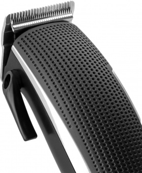 Машинка для стрижки Galaxy Line GL4108 черный 15Вт (насадок в компл:4шт) от магазина РЭССИ