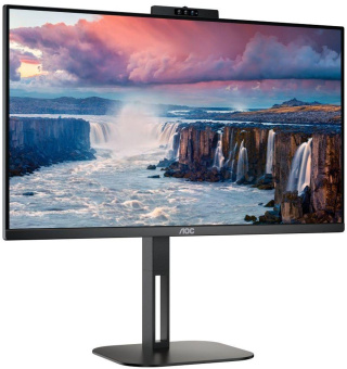 Монитор AOC 23.8" 24V5CW черный IPS LED 1ms 16:9 HDMI M/M Cam матовая HAS Piv 300cd 1920x1080 75Hz DP FHD USB 6.1кг от магазина РЭССИ