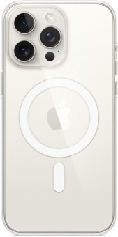 Чехол (клип-кейс) Apple для Apple iPhone 15 Pro Max MT233FE/A with MagSafe прозрачный от магазина РЭССИ