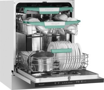 Посудомоечная машина встраив. Weissgauff BDW 6136 D Inverter AutoOpen Infolight 2100Вт полноразмерная инвертер от магазина РЭССИ