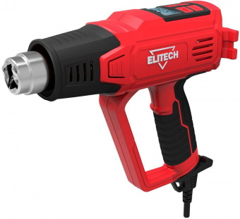 Технический фен Elitech ТВ 2000ЖК (Е2207.003.02) 2000Вт темп.50-600С (191631) от магазина РЭССИ